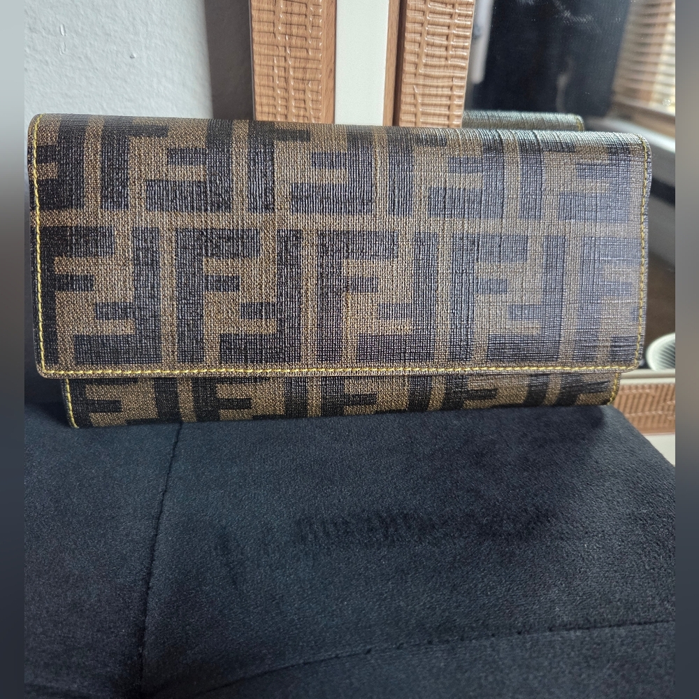 Authentic Fendi Monogram Wallet